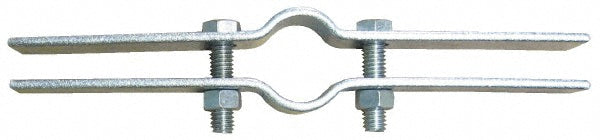 Empire 50G0150 Riser Clamp 1-1/2" Pipe, Carbon Steel, Blue & Silver