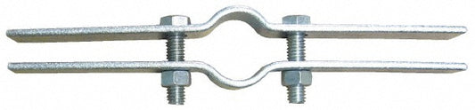 Empire 50G0150 Riser Clamp 1-1/2" Pipe, Carbon Steel, Blue & Silver