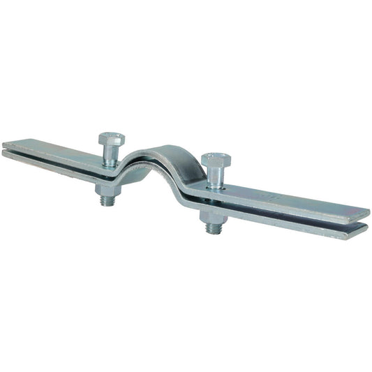 Empire 50G0125 Riser Clamp 1-1/4" Pipe, Carbon Steel, Blue & Silver