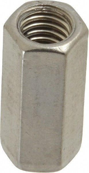 Empire 51SS0038K 3/8-16 Thread, 1-1/8" OAL Stainless Steel Standard Coupling Nut