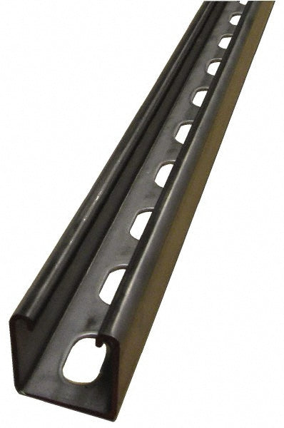 Empire 7001SS1210 10' Long x 1-5/8" Wide x 1-5/8" High, 12 Gauge, Stainless Steel, Punched Framing Channel & Strut