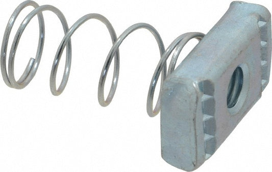 Empire 8100Z0038 Strut Channel Spring Strut Nut Use with Attaching Hanger Rod or Other Accessories From Strut