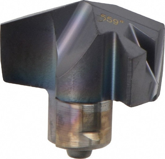 Iscar 5508422 Replaceable Drill Tips ICP0559 IC908, 0.5590" Dia, 14.20 mm Dia, 140 deg Point,  IC908