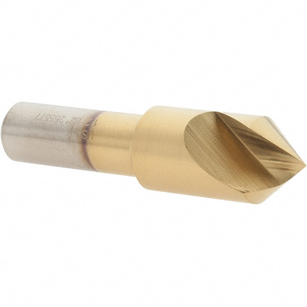 Melin Tool 18157 Countersink 82 deg Included Angle, 1 Flute, Cobalt, Right Hand Cut