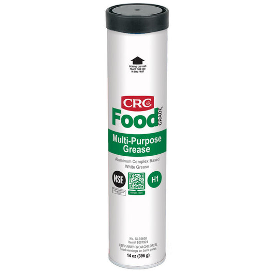 CRC 1007923 Standard Grease Fitting 14 oz Cartridge, Aluminum Complex
