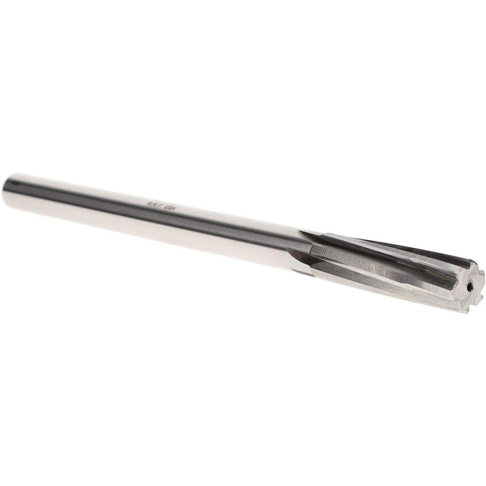 Rock River Tool Inc. 241020 Chucking Reamer 5/8" Dia, 9" OAL, 2-1/4" Flute Length, Straight-Cylindrical Shank, Carbide-Tipped