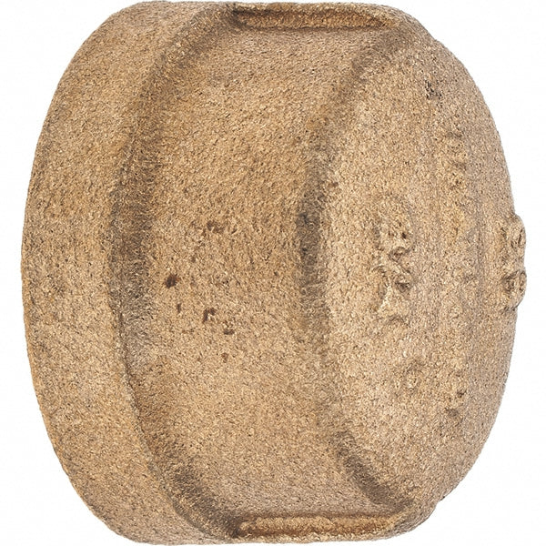 Merit Brass X116-12 Brass Pipe End Cap 3/4" Fitting, Threaded, FNPT, Class 125