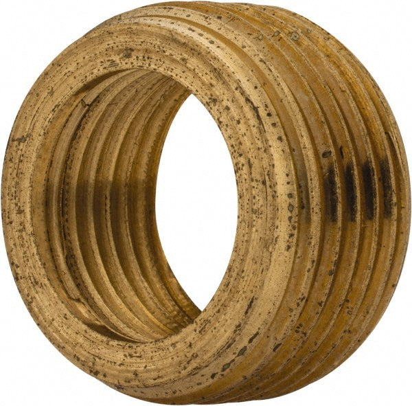 Merit Brass BS115-1208 Brass Pipe Bushing 3/4 x 1/2" Fitting, Threaded, MNPT x FNPT, Class 125