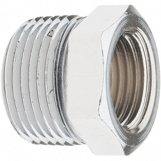 Merit Brass C114-1208 Brass Pipe Bushing 3/4 x 1/2" Fitting, MNPT x FNPT, Class 125