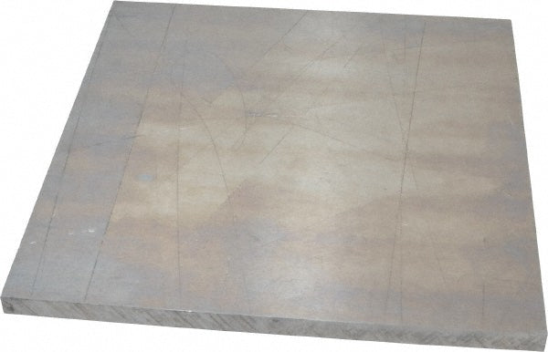 Value Collection 02255693 Aluminum Plate 8" Long, 8" Wide, 3/8" Thick, Alloy 6061