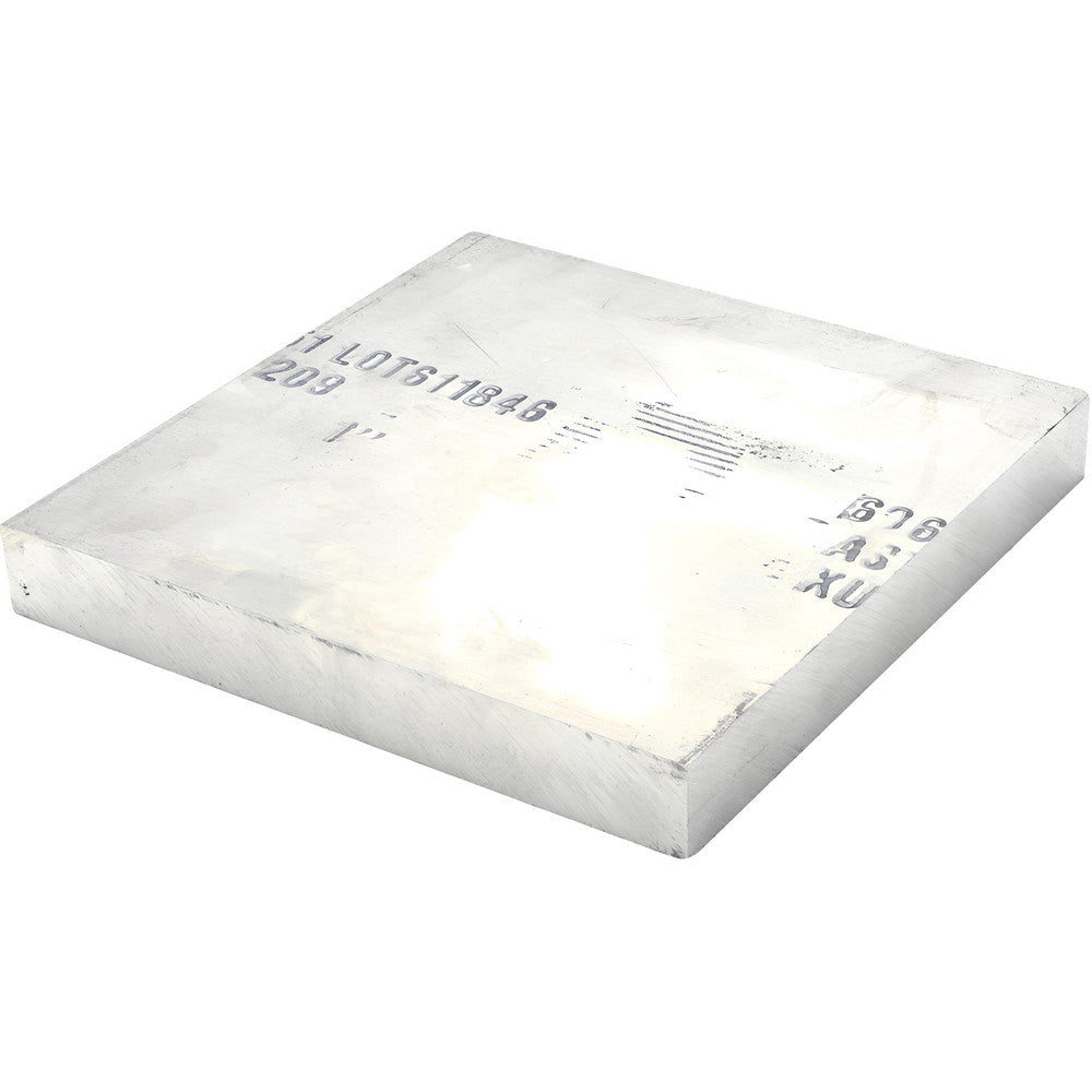 Value Collection ALFLR009468X8 Aluminum Plate 8" Long, 8" Wide, 1" Thick, Alloy 6061