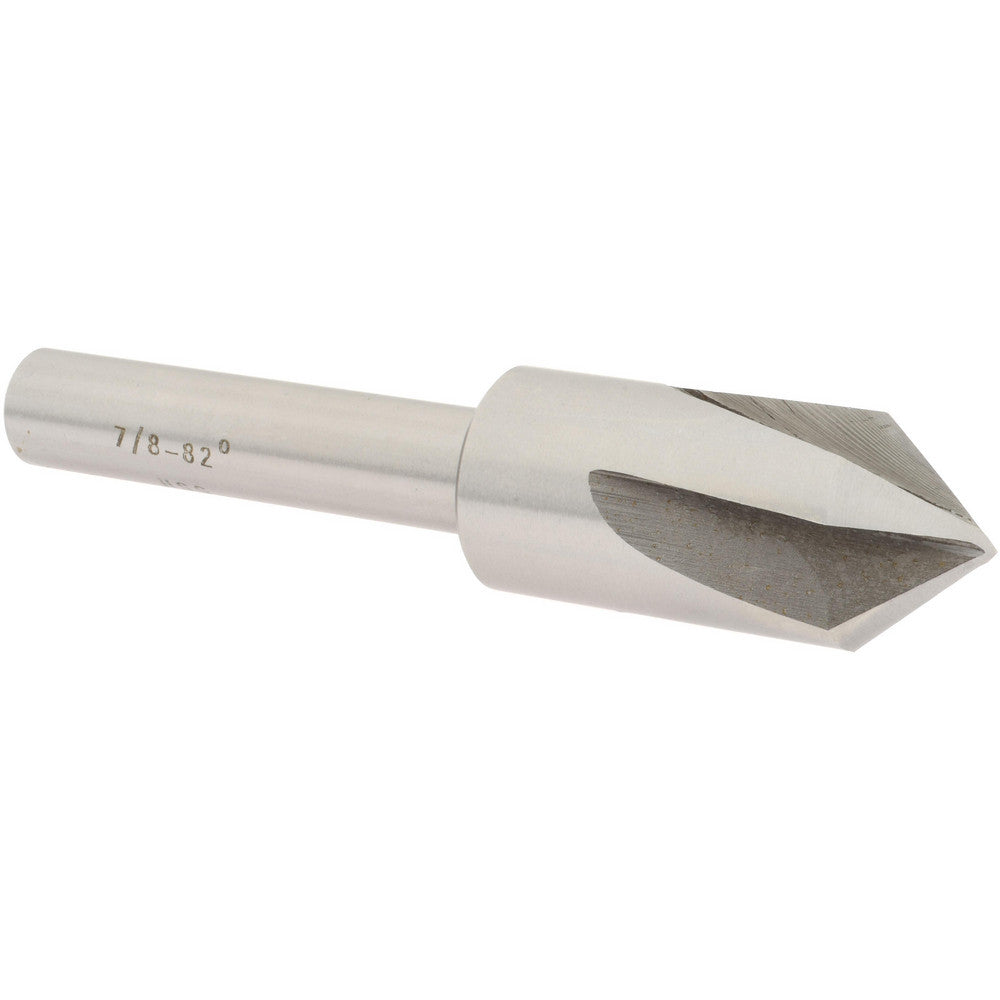 Value Collection SC3082056 Countersink 7/8" Head Dia, 82.00 deg Included Angle, 4 Flute, High-Speed Steel, Right Hand Cut