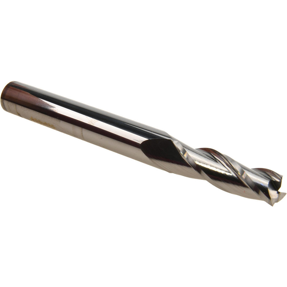 Accupro 02256956 Tapered End Mill 1 deg Angle per Side, 3/8" Small Dia, 1-1/4" LOC, 3 Flute, Solid Carbide, Square End