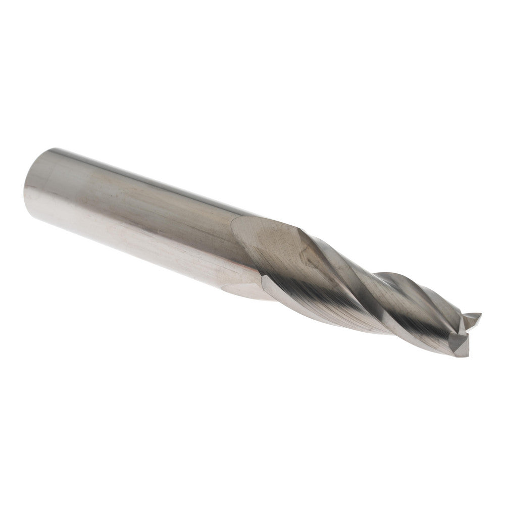 Accupro 02257624 Tapered End Mill 5 deg Angle per Side, 1/4" Small Dia, 1" LOC, 3 Flute, Solid Carbide, Square End