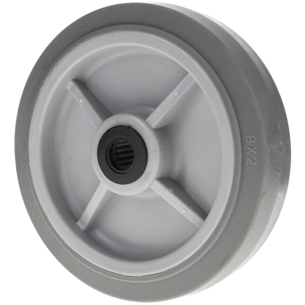 Value Collection VWH8X2TPRR Caster Wheel Solid Rubber