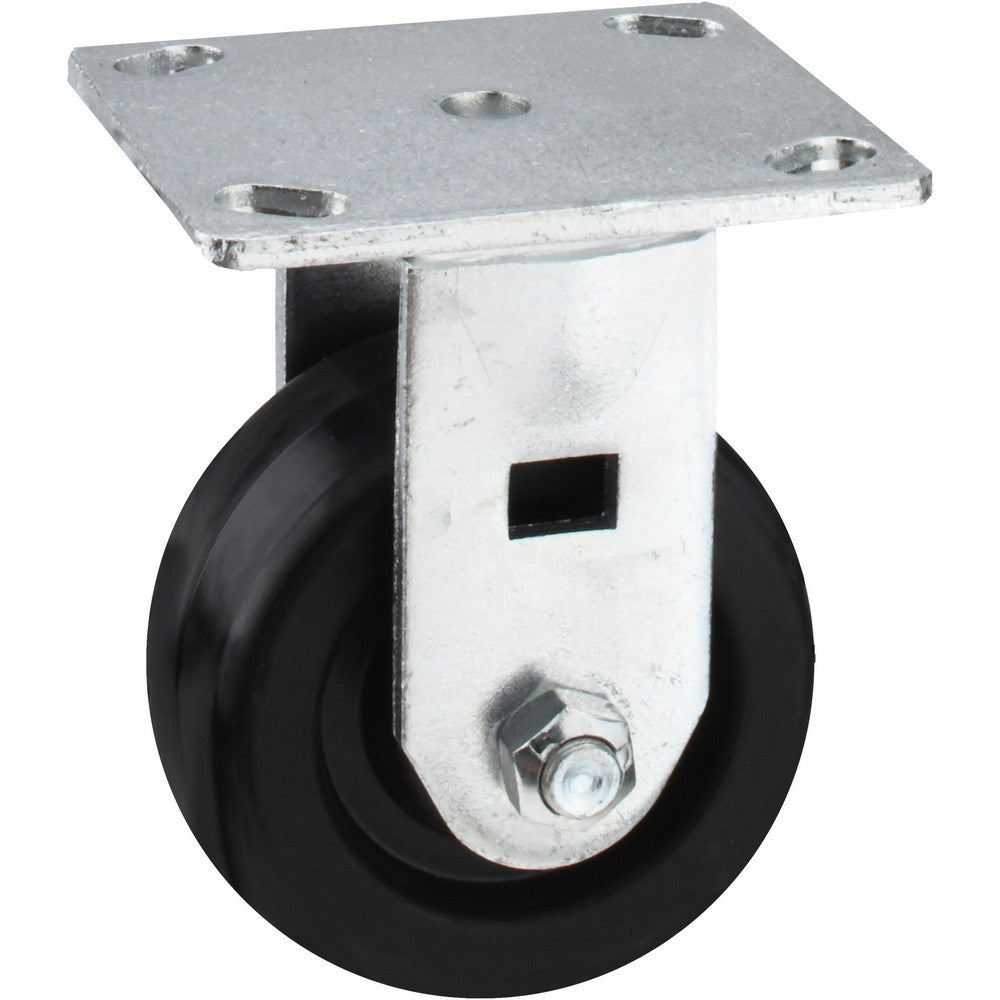 Value Collection GMC-SH-0063 Rigid Top Plate Caster Phenolic, 4" Wheel Dia, 2" Wheel Width, 800 lb Capacity, 5-5/8" OAH