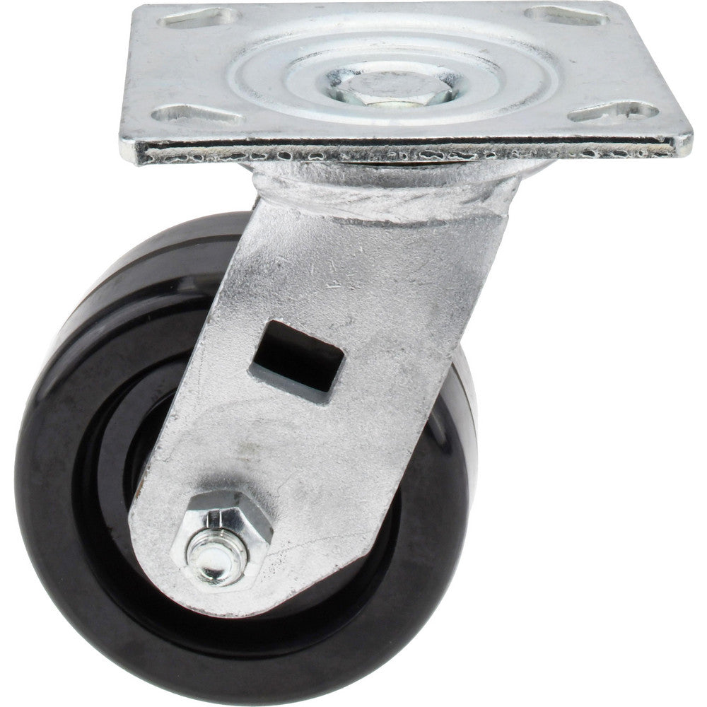 Value Collection GMC-SH-0049 Swivel Top Plate Caster Phenolic, 4" Wheel Dia, 2" Wheel Width, 800 lb Capacity, 5-5/8" OAH