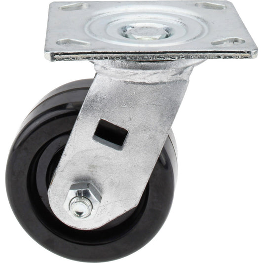 Value Collection GMC-SH-0049 Swivel Top Plate Caster Phenolic, 4" Wheel Dia, 2" Wheel Width, 800 lb Capacity, 5-5/8" OAH