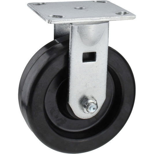 Value Collection GMC-SH-0058 Rigid Top Plate Caster Phenolic, 6" Wheel Dia, 2" Wheel Width, 1,200 lb Capacity, 7-1/2" OAH