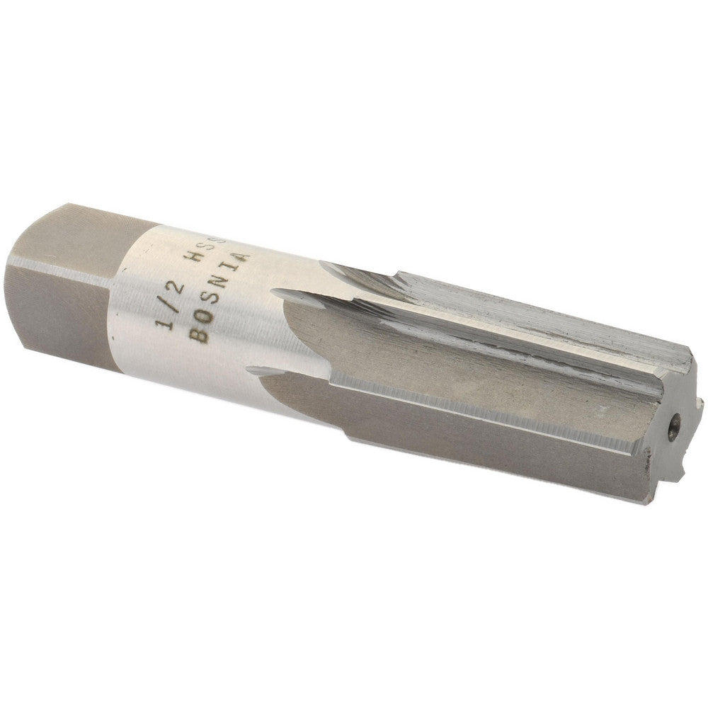 Value Collection SM31P0032 1/2" Pipe, 3/4" Diam, 0.665" Small End Diam, Straight Shank, 1-3/8" Flute, Taper Pipe Reamer
