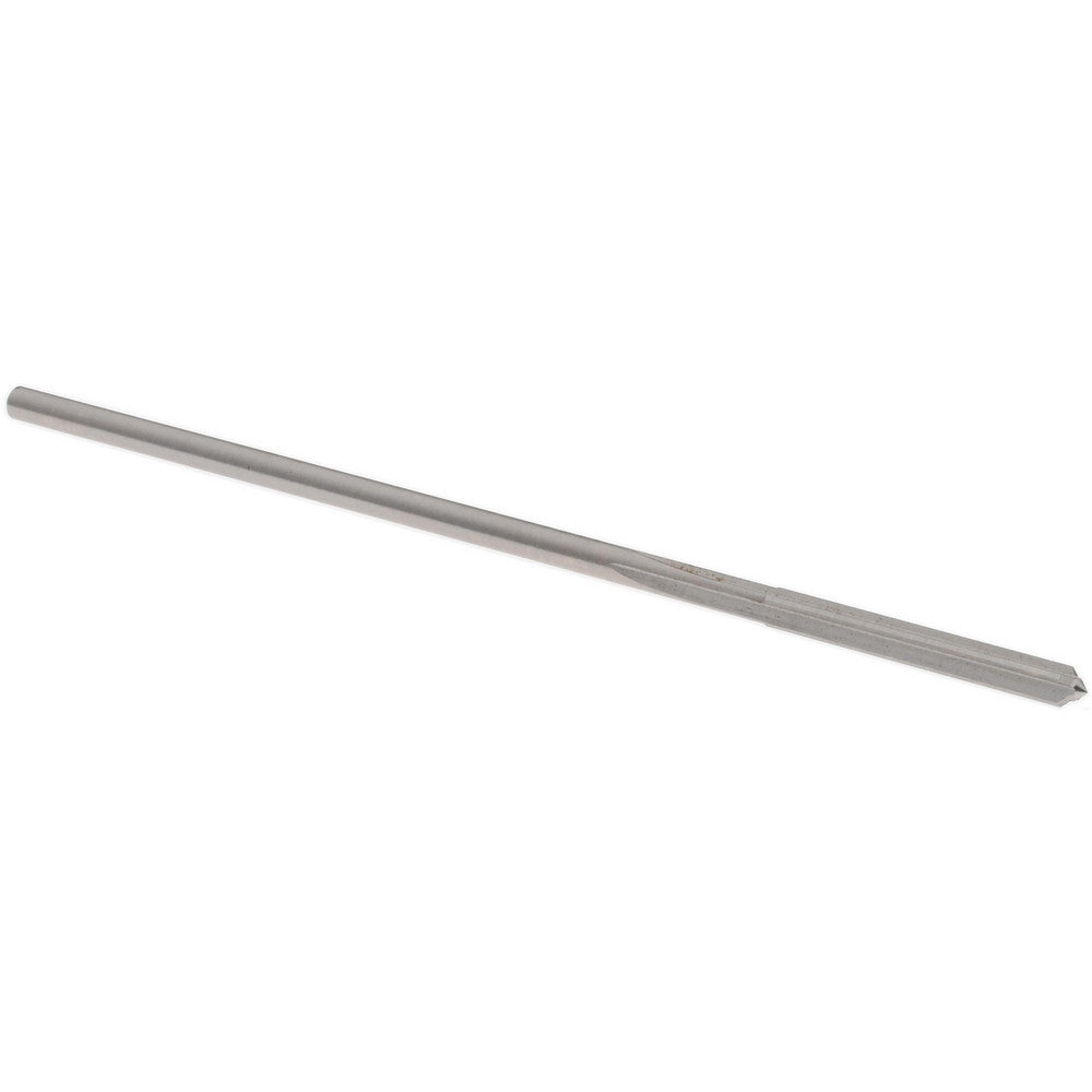 Yankee Corp. 433-0.0938 Chucking Reamer 3/32" Dia, 3" OAL, 3/4" Flute Length, Straight Flute, Straight-Cylindrical Shank, HSS