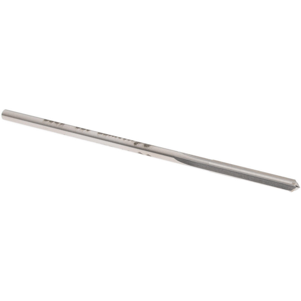 Yankee Corp. 433-0.1250 Chucking Reamer 1/8" Dia, 3-1/2" OAL, 7/8" Flute Length, Straight Flute, Straight-Cylindrical Shank, HSS