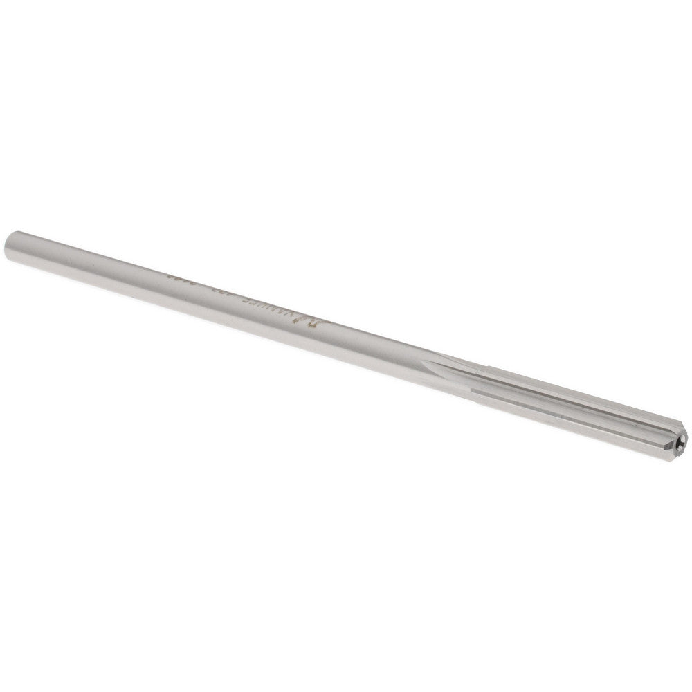 Yankee Corp. 433-0.2188 Chucking Reamer 7/32" Dia, 5" OAL, 1-1/4" Flute Length, Straight Flute, Straight-Cylindrical Shank, HSS