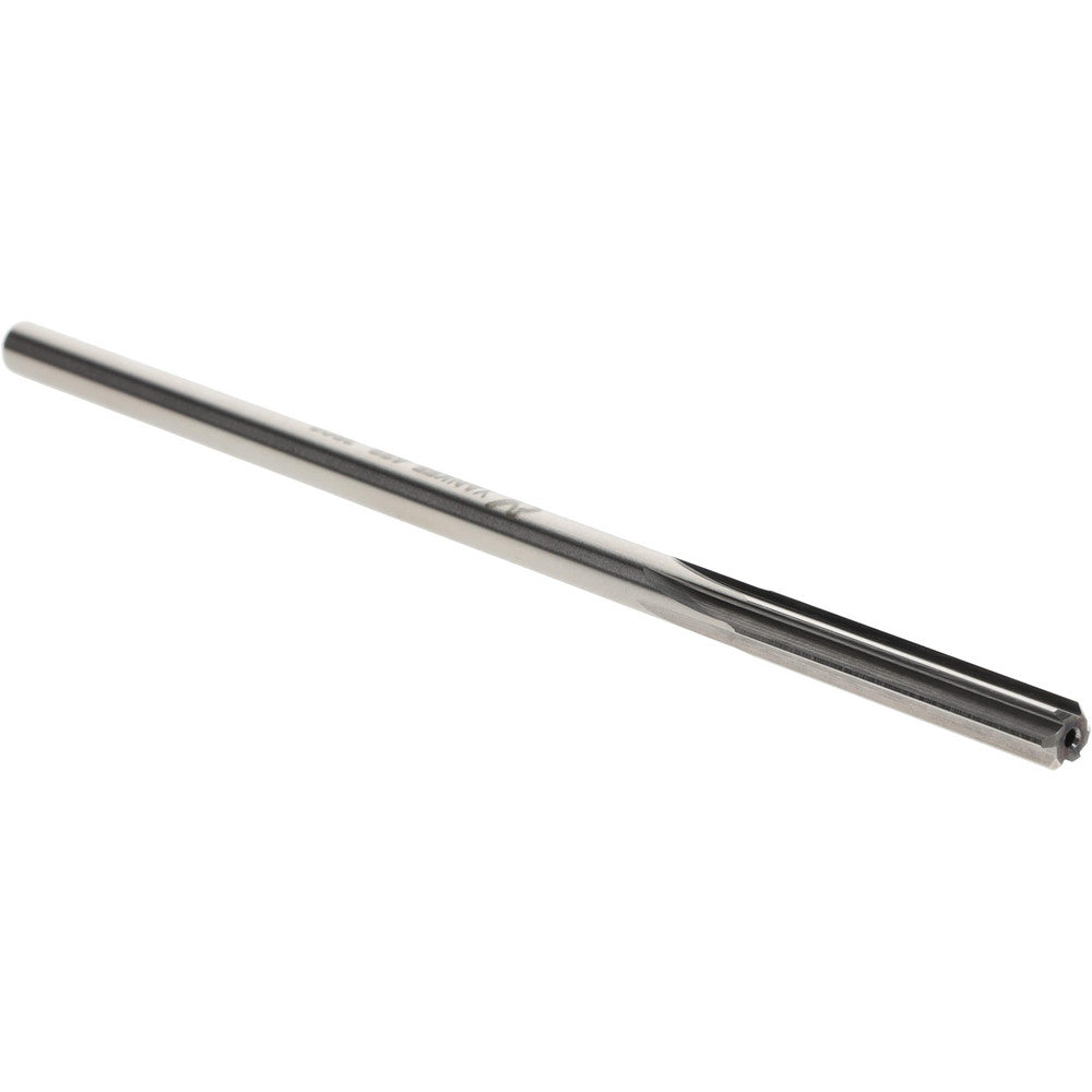 Yankee Corp. 433-0.2500 Chucking Reamer 1/4" Dia, 6" OAL, 1-1/2" Flute Length, Straight Flute, Straight-Cylindrical Shank, HSS