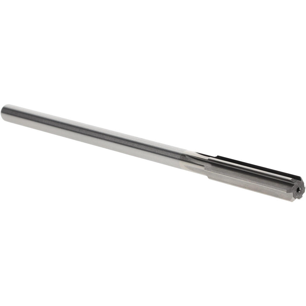 Yankee Corp. 433-0.3750 Chucking Reamer 3/8" Dia, 7" OAL, 1-3/4" Flute Length, Straight Flute, Straight-Cylindrical Shank, HSS