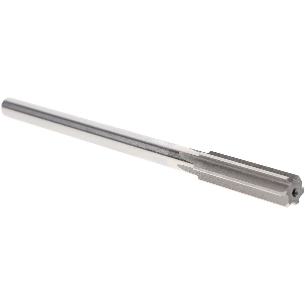 Yankee Corp. 433-0.4688 Chucking Reamer 15/32" Dia, 7" OAL, 1-3/4" Flute Length, Straight Flute, Straight-Cylindrical Shank, HSS