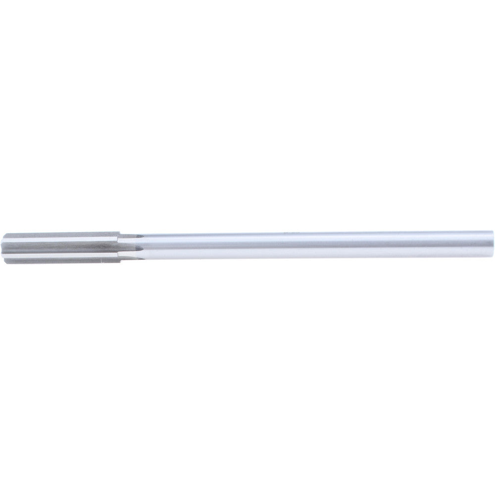 Yankee Corp. 433-0.5312 Chucking Reamer 17/32" Dia, 8" OAL, 2" Flute Length, Straight Flute, Straight-Cylindrical Shank, HSS