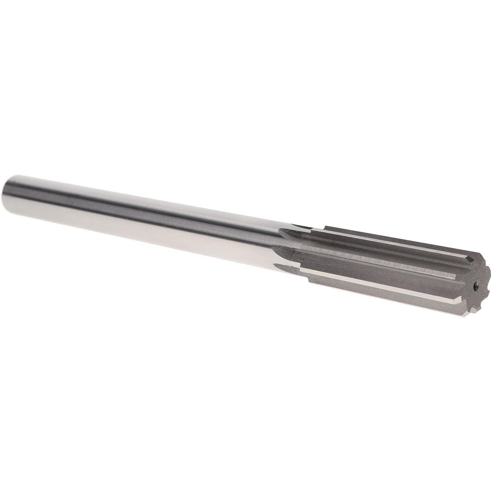 Yankee Corp. 433-0.8750 Chucking Reamer 7/8" Dia, 10" OAL, 2-5/8" Flute Length, Straight Flute, Straight-Cylindrical Shank, HSS