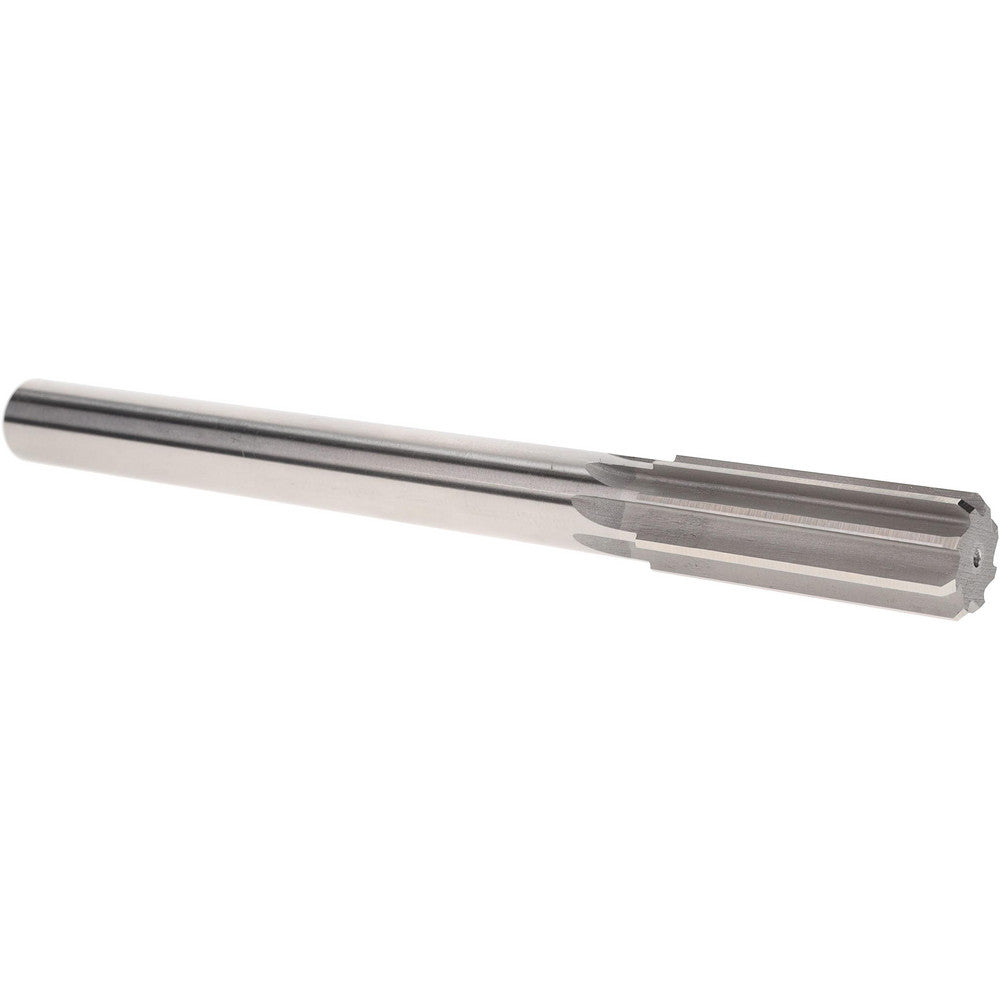 Yankee Corp. 433-1.0000 Chucking Reamer 1" Dia, 10-1/2" OAL, 2-3/4" Flute Length, Straight Flute, Straight-Cylindrical Shank, HSS