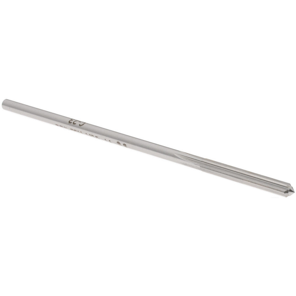 Yankee Corp. 433-0.1590 Chucking Reamer #21, 4-1/2" OAL, 1-1/8" Flute Length, Straight Flute, Straight-Cylindrical Shank, HSS