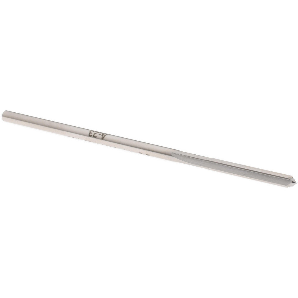Yankee Corp. 433-0.1540 Chucking Reamer #23, 4" OAL, 1" Flute Length, Straight Flute, Straight-Cylindrical Shank, HSS