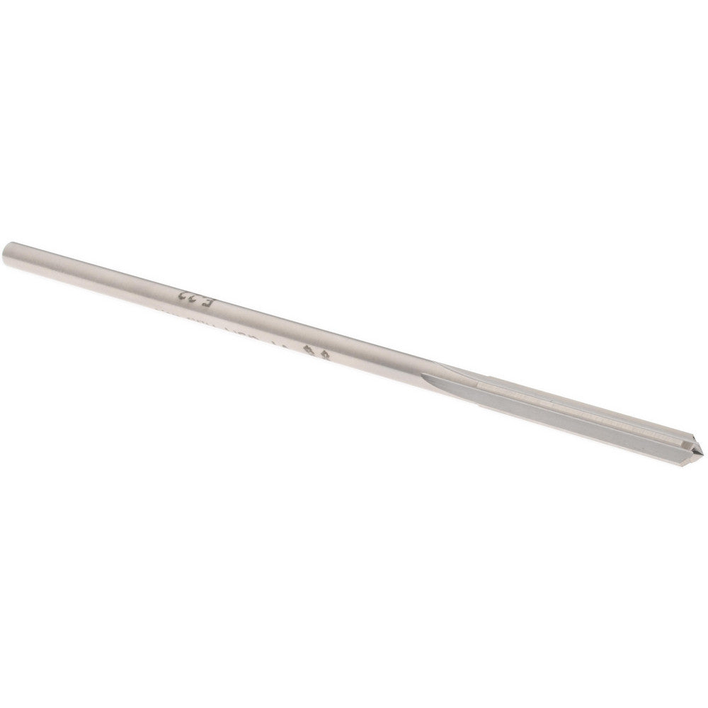 Yankee Corp. 433-0.1440 Chucking Reamer #27, 4" OAL, 1" Flute Length, Straight Flute, Straight-Cylindrical Shank, HSS