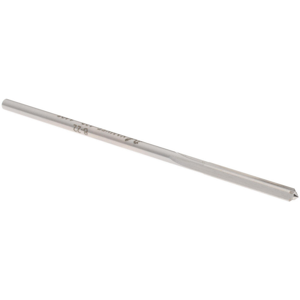 Yankee Corp. 433-0.1405 Chucking Reamer #28, 4" OAL, 1" Flute Length, Straight Flute, Straight-Cylindrical Shank, HSS