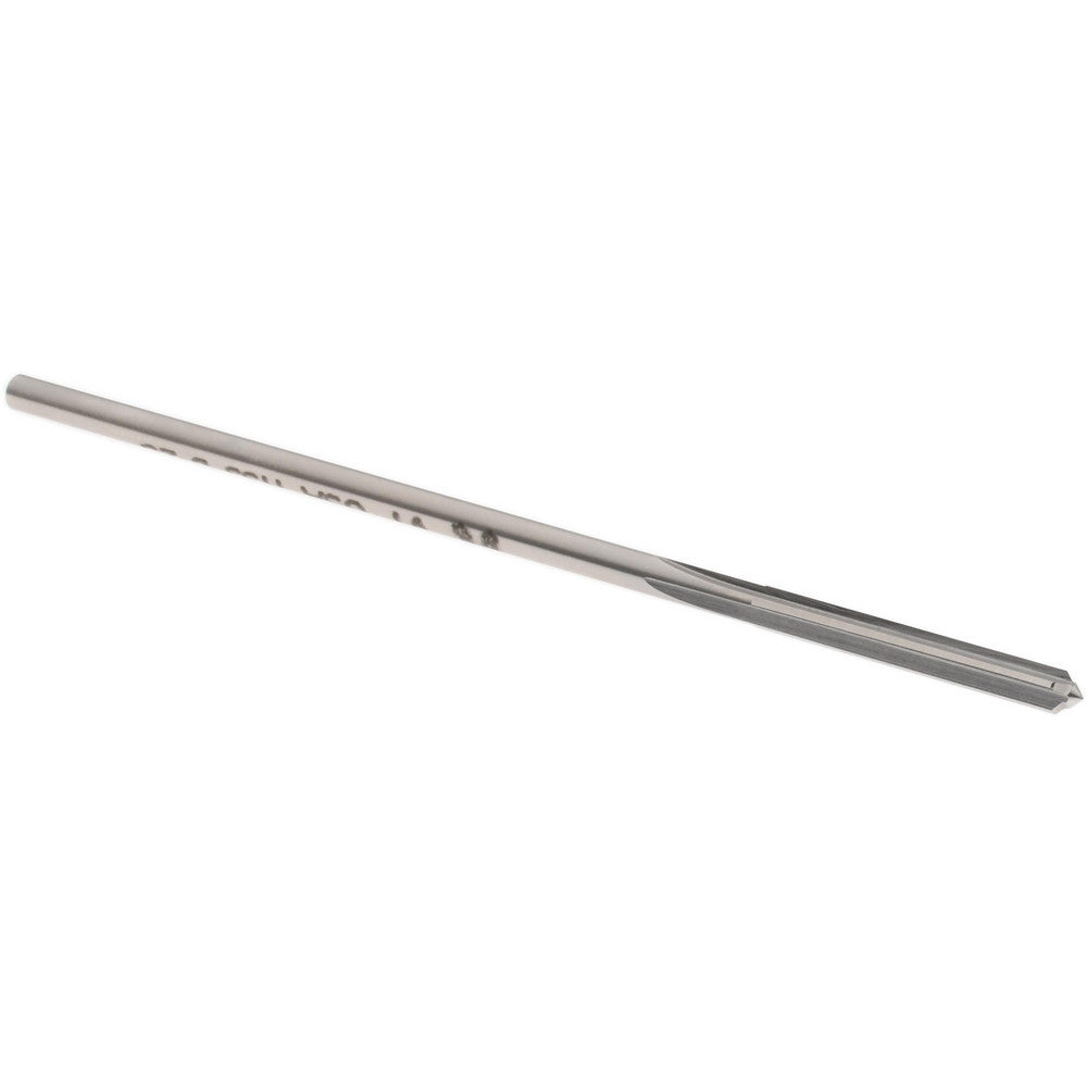 Yankee Corp. 433-0.1160 Chucking Reamer #32, 3-1/2" OAL, 7/8" Flute Length, Straight Flute, Straight-Cylindrical Shank, HSS