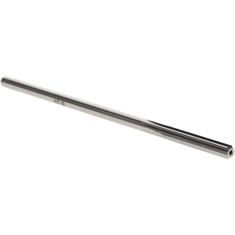 Yankee Corp. 433-0.2340 Chucking Reamer Letter A, 6" OAL, 1-1/2" Flute Length, Straight Flute, Straight-Cylindrical Shank, HSS