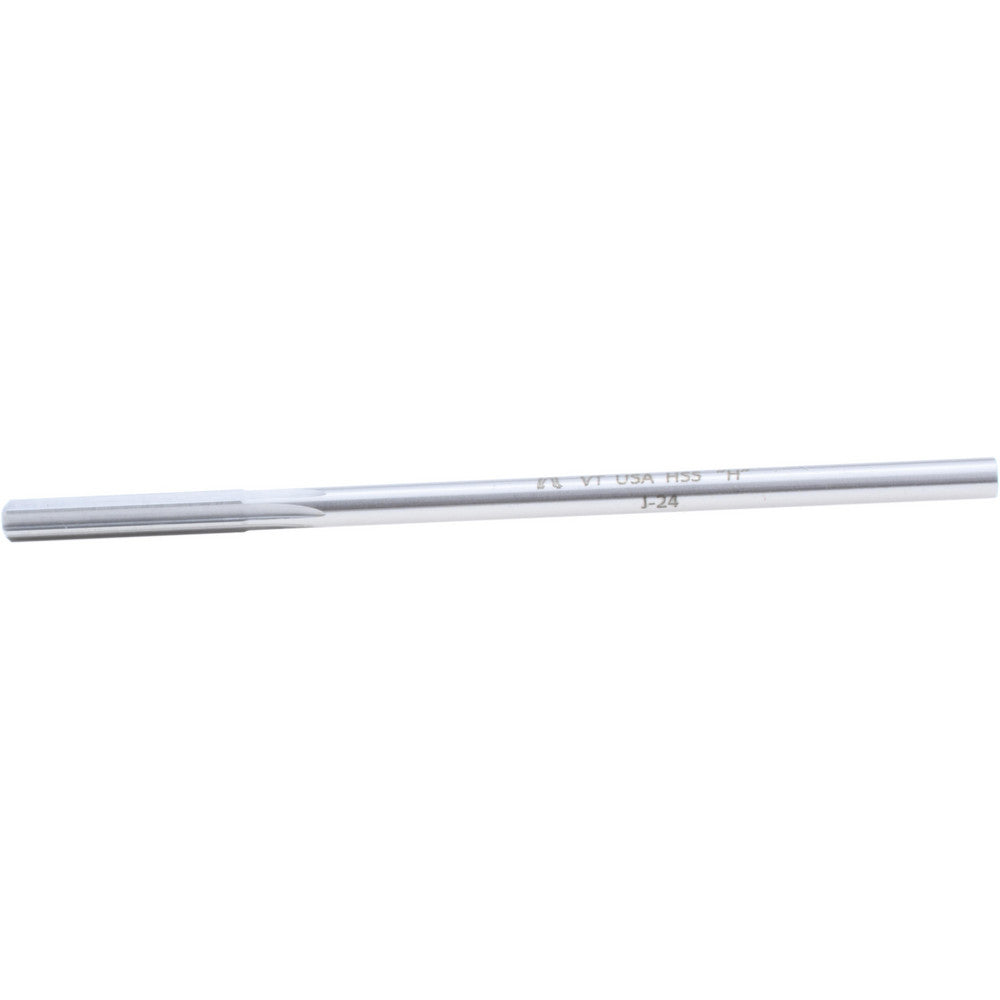 Yankee Corp. 433-0.2660 Chucking Reamer Letter H, 6" OAL, 1-1/2" Flute Length, Straight Flute, Straight-Cylindrical Shank, HSS