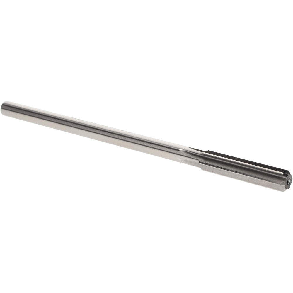 Yankee Corp. 433-0.3320 Chucking Reamer Letter Q, 6" OAL, 1-1/2" Flute Length, Straight Flute, Straight-Cylindrical Shank, HSS