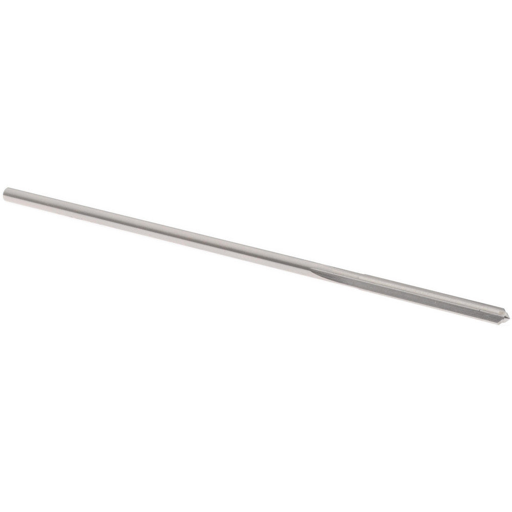 Yankee Corp. 433-0.0984 Chucking Reamer 2.50 mm Dia, 3-1/2" OAL, 7/8" Flute Length, Straight Flute, Straight-Cylindrical Shank, HSS