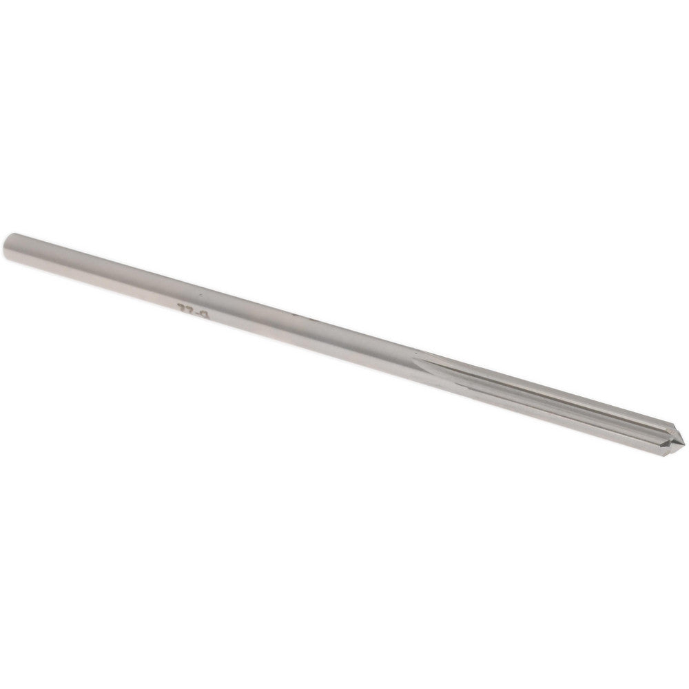 Yankee Corp. 433-0.1772 Chucking Reamer 4.50 mm Dia, 4-1/2" OAL, 1-1/8" Flute Length, Straight Flute, Straight-Cylindrical Shank, HSS
