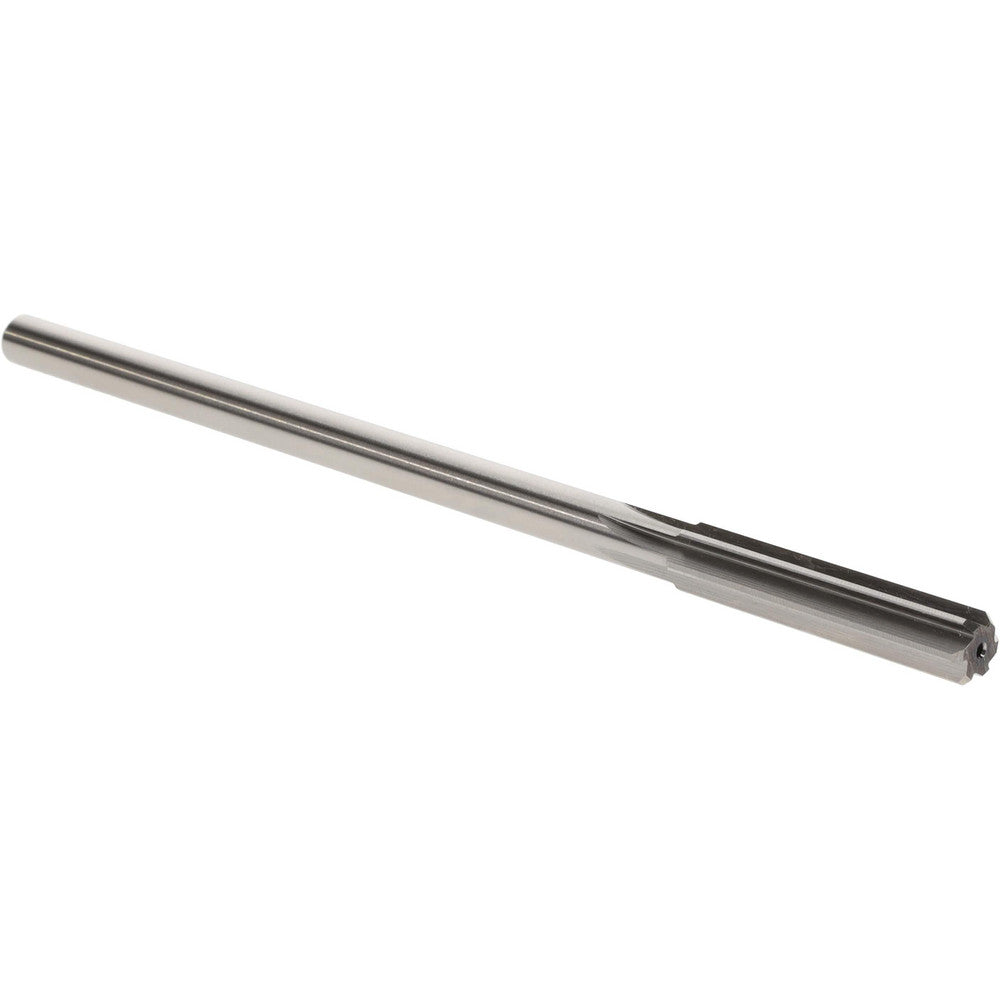 Yankee Corp. 433-0.3543 Chucking Reamer 9 mm Dia, 7" OAL, 1-3/4" Flute Length, Straight Flute, Straight-Cylindrical Shank, HSS