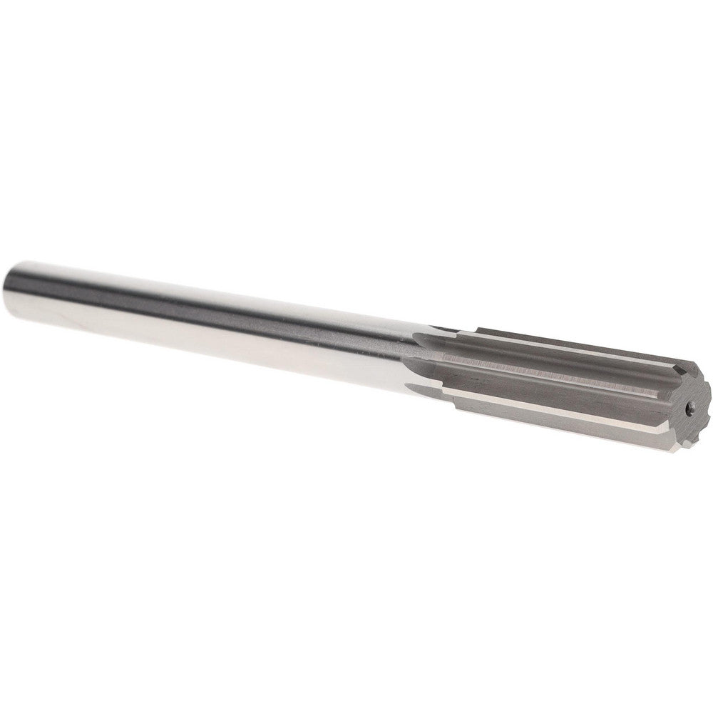 Yankee Corp. 433-0.8661 Chucking Reamer 22 mm Dia, 10" OAL, 2-5/8" Flute Length, Straight Flute, Straight-Cylindrical Shank, HSS