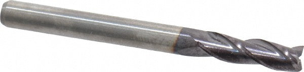 M.A. Ford 11618750A Square End Mill 3/16" Dia, 5/8" LOC, 3 Flute, Solid Carbide