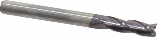 M.A. Ford 11618750A Square End Mill 3/16" Dia, 5/8" LOC, 3 Flute, Solid Carbide