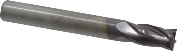 M.A. Ford 16325000A Square End Mill 1/4" Dia, 1/2" LOC, 4 Flute, Solid Carbide