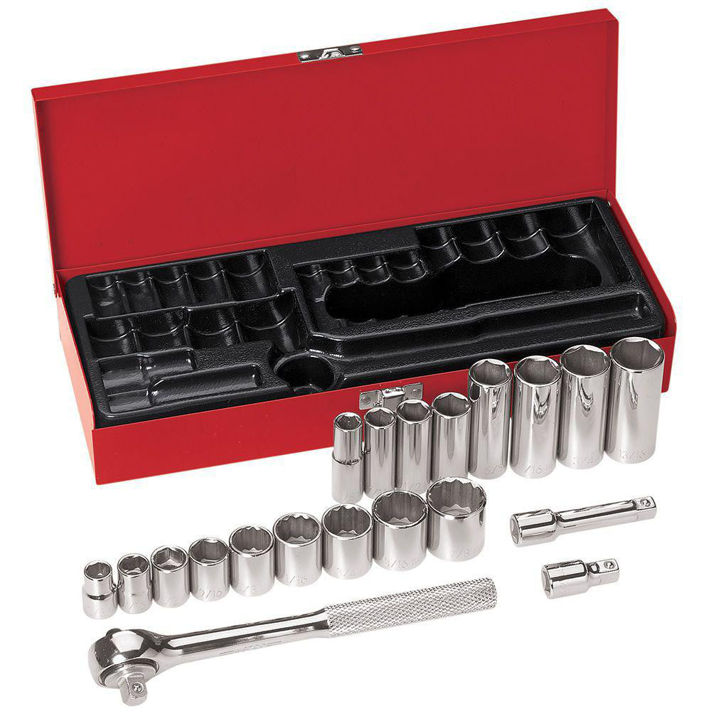 Klein Tools 65508 Standard Socket Set 20 Pc