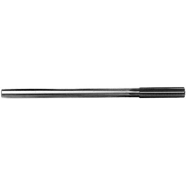 Value Collection SM0406530 Chucking Reamer 0.6530" Dia, 9" OAL, 2-1/4" Flute Length, Straight Flute, Straight-Cylindrical Shank, HSS